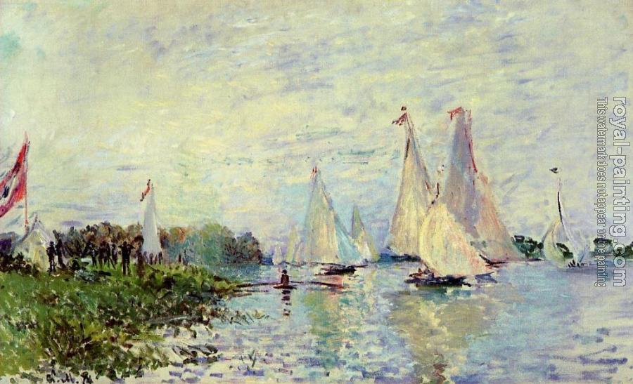 Claude Oscar Monet : Regatta at Argenteuil IV